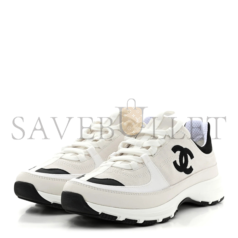 Ch**el SUEDE CALFSKIN CC SNEAKERS G47011